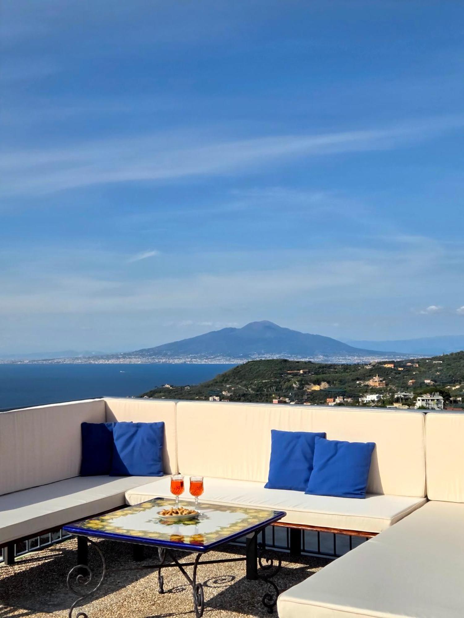 Villa Sun & Relax, Relaxing Location With Seaview Massa Lubrense Exterior foto