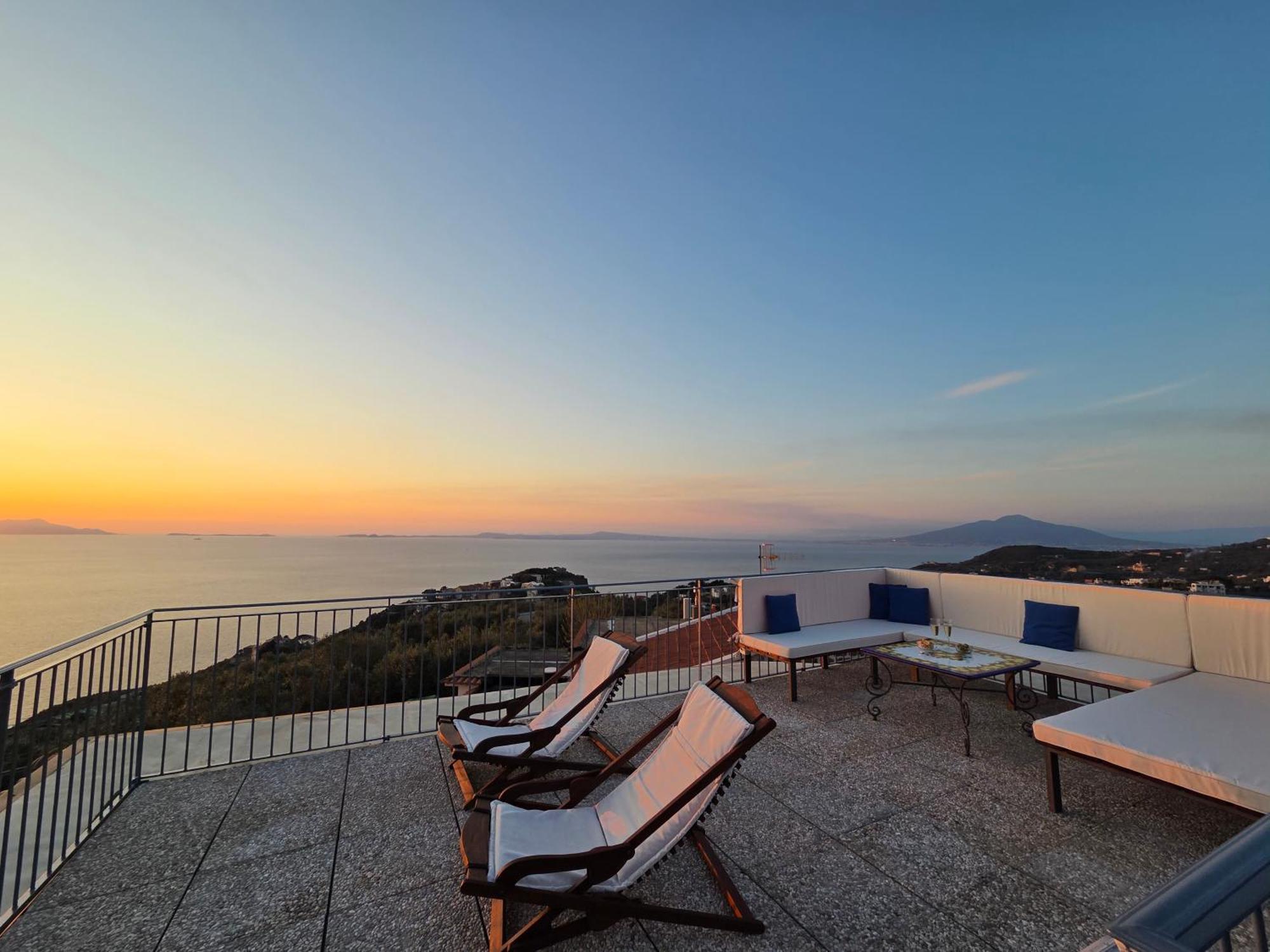 Villa Sun & Relax, Relaxing Location With Seaview Massa Lubrense Exterior foto